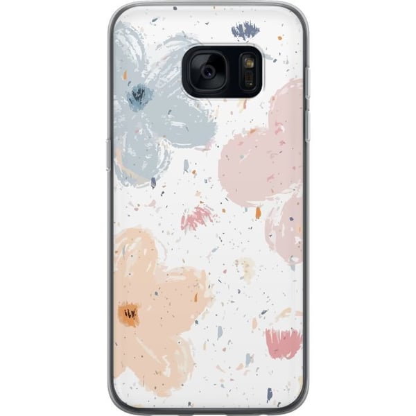 Mobildeksel til Samsung Galaxy S7 med Blomster motiv