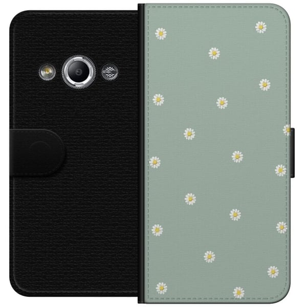 Lommeboketui til Samsung Galaxy Xcover 3 med Prestekrage motiv