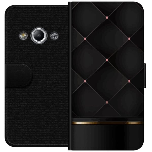 Lommeboketui til Samsung Galaxy Xcover 3 med Luksuslinje motiv