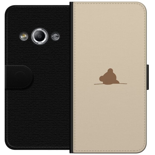Lommeboketui til Samsung Galaxy Xcover 3 med Nalle motiv