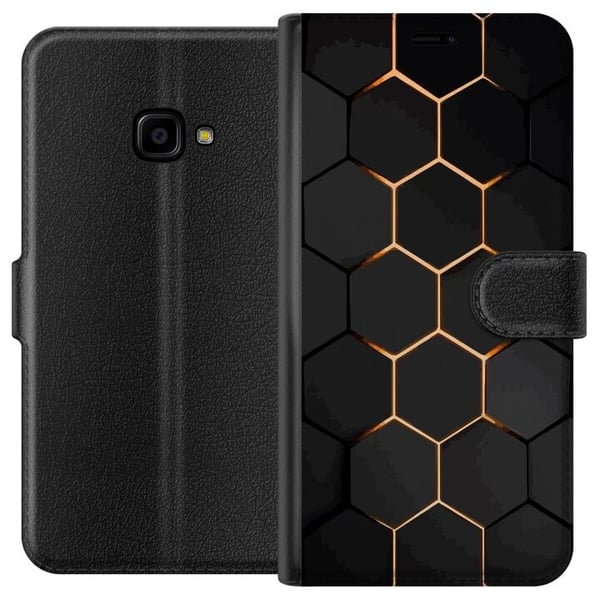 Tegnebogsetui til Samsung Galaxy Xcover 4 med Luksuriøst Mønster motiv Tegnebogsetui til Samsung Galaxy Xcover 4 med Luksuriøst Mønster motiv