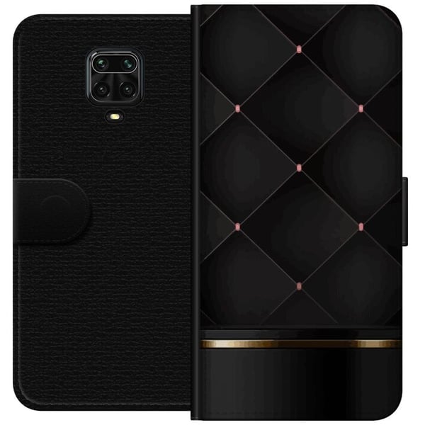 Lommeboketui til Xiaomi Redmi Note 9 Pro med Luksuslinje motiv