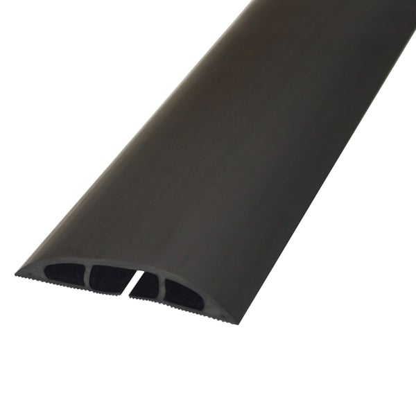 D-LINE Kabelkanal Gulv PVC 1,8m Sort D-LINE Kabelkanal Gulv PVC 1,8m Sort