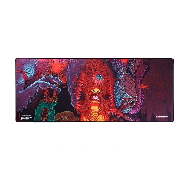X-GAMER Gaming Musemåtte Rex Bite 1100x450