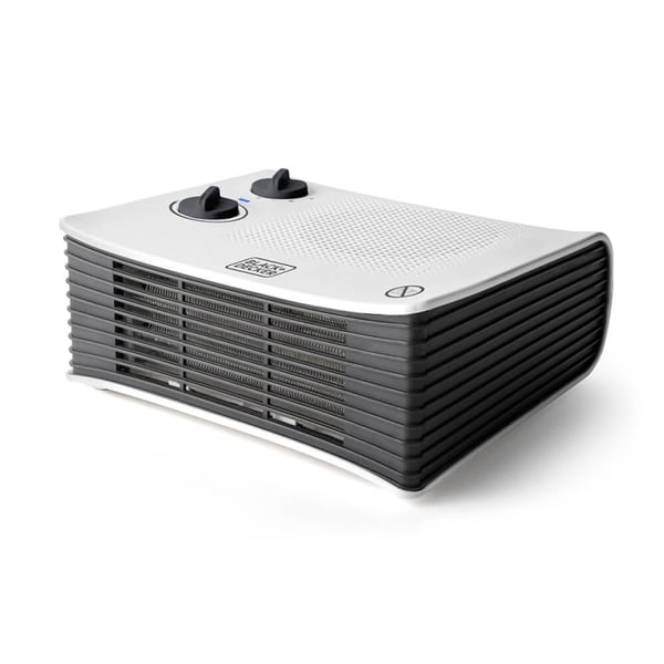 BLACK+DECKER Varmeblæser 2000W Hvid
