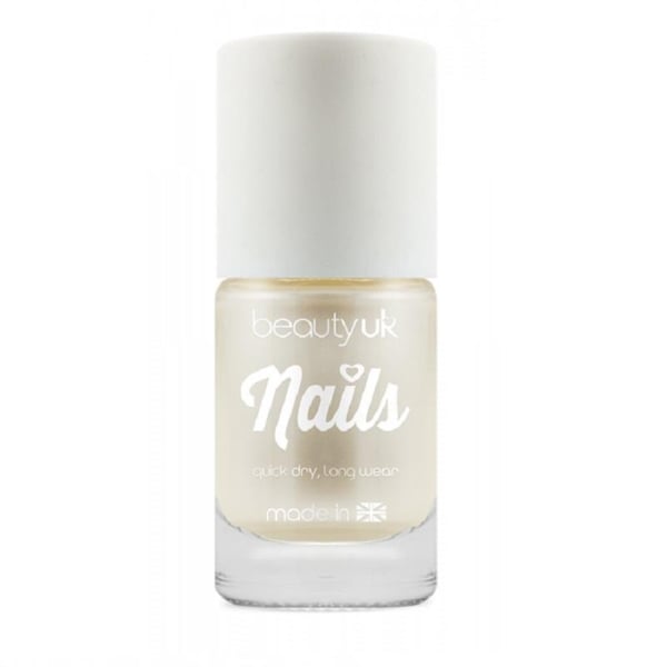 BeautyUK Beauty UK Candy Pearl neglelakk - Hvit