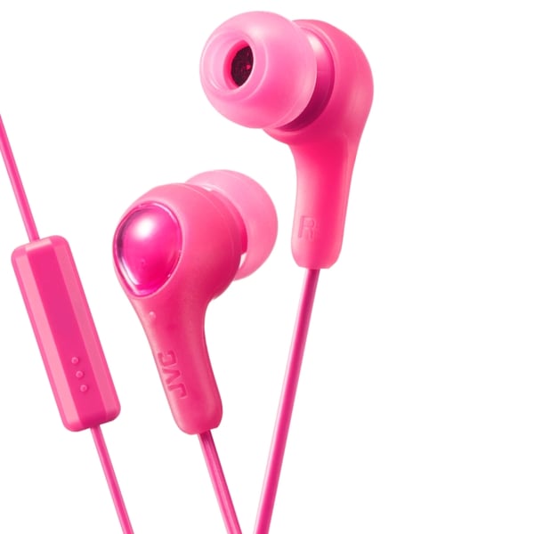 JVC Hodetelefon FX7M Gumy Plus In-Ear Mic Rosa