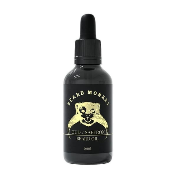 Beard Monkey Skjeggolje Oud/Saffron 50ml