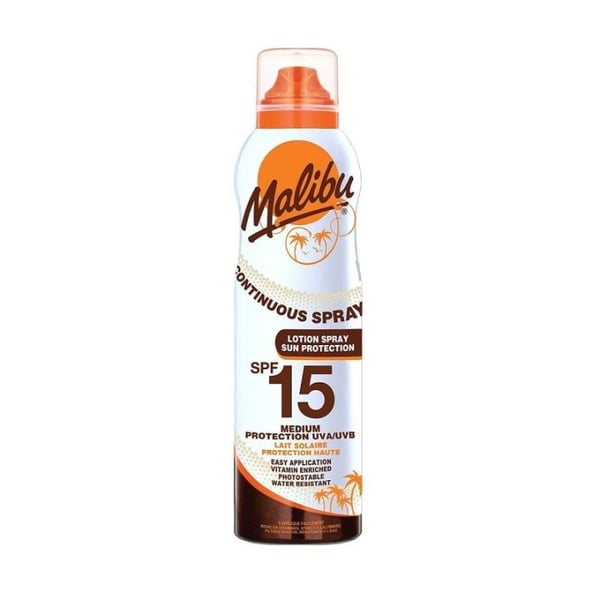 Malibu Continuous Lotion Spray SPF15 175 ml Malibu Continuous Lotion Spray SPF15 175 ml