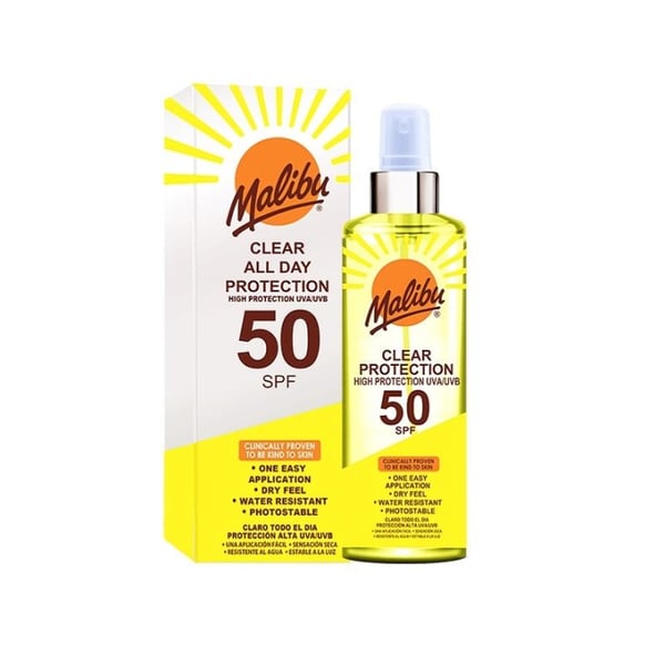 Malibu Clear Protection Spray SPF50 250 ml