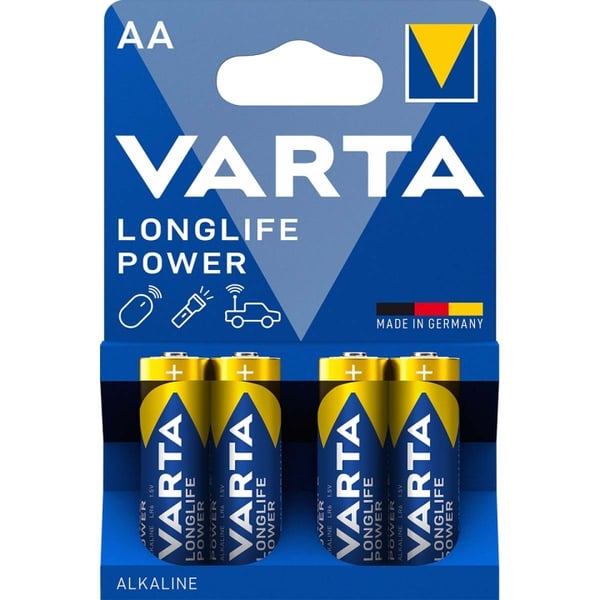 Varta Alkaline Batteri AA | 1.5 V DC | 4-Blisterkort