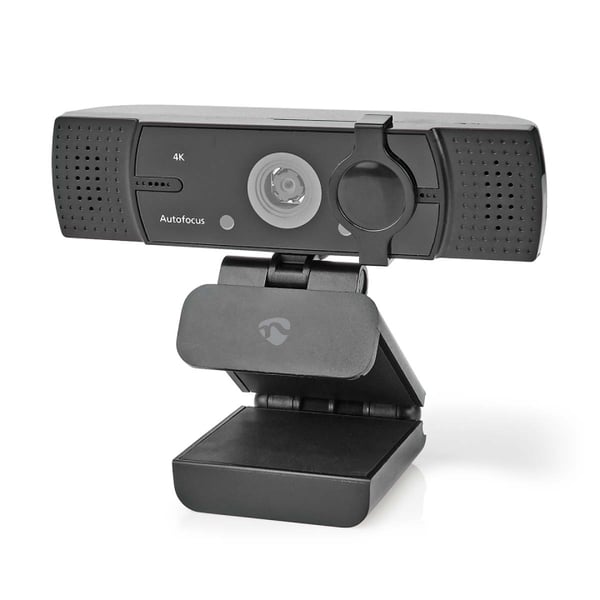 Nedis Webkamera | Full HD@60fps / 4K@30fps | Autofokus | Built-In Microphone | Sort