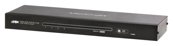 4-port Cat5 HDMI-splitter svart