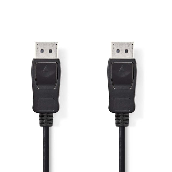 Nedis DisplayPort kaapeli | DisplayPort uros | DisplayPort uros | 4K@60Hz | Kullattu | 3.00 m | Pyöreä | PVC | Musta | Laatikko Nedis DisplayPort kaapeli | DisplayPort uros | DisplayPort uros | 4K@60Hz | Kullattu | 3.00 m | Pyöreä | PVC | Musta | Laatikko