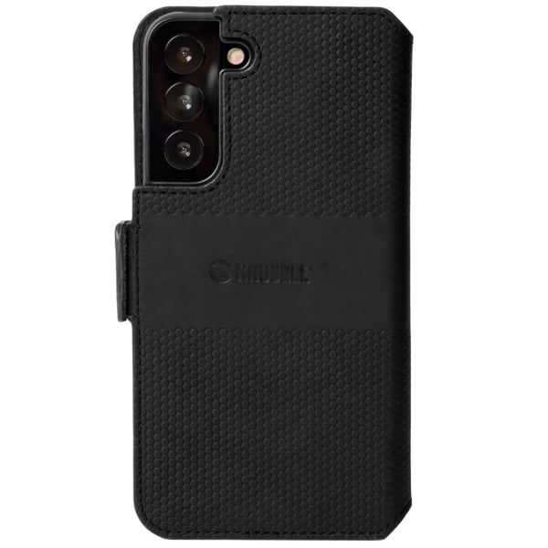 Krusell Nahka Puhelin lompakko Galaxy S22 Musta Krusell Nahka Puhelin lompakko Galaxy S22 Musta