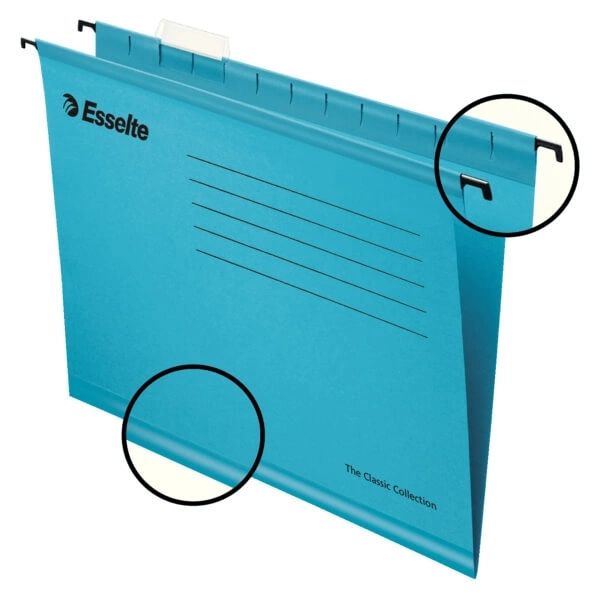 ESSELTE Hängmapp Standard A4 Blå 25-pack ESSELTE Hängmapp Standard A4 Blå 25-pack