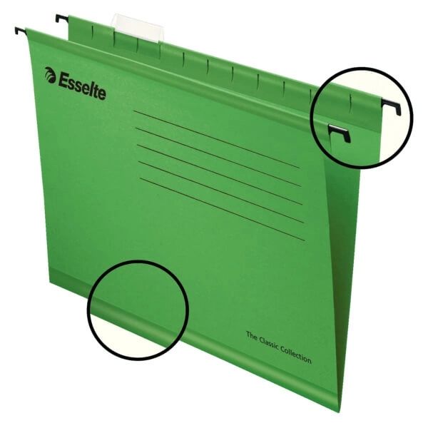 ESSELTE Hängmapp Standard A4 Grön 25-pack ESSELTE Hängmapp Standard A4 Grön 25-pack