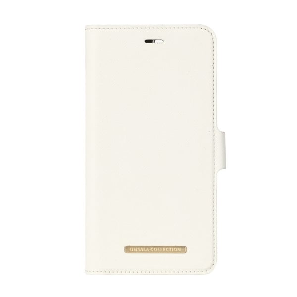 Onsala COLLECTION Lommebokveske Saffiano White iPhone6/7/8 Plus