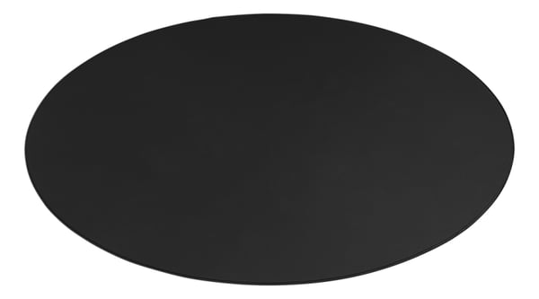 DELTACO GAMING DFP410 lattiamatto, 110x110cm, musta