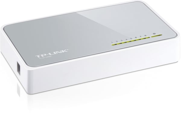 TP-LINK verkkokytkin, 8 porttia, 10/100 Mbps, RJ45, Auto MDI/MDIX