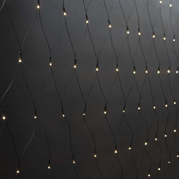 Nedis Dekorative Nettlys | Varm Hvit | 320 LED's | 3 x 1.5 m | Lyseffekter: 7 | Innendørs eller utendørs | Nettstrøm drevet