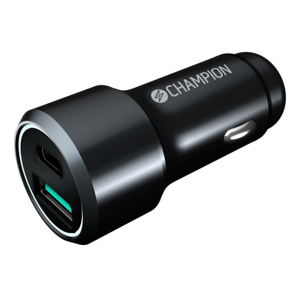 Champion Billader 43 W 2-port QC/PD svart