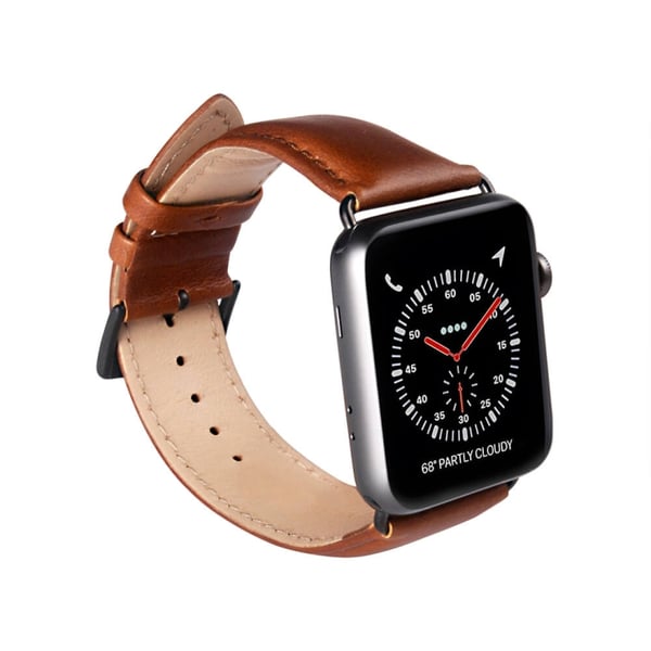 Buffalo Klokkearmbånd Brun Apple Watch 42/44/45mm