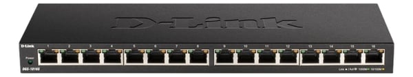 D-Link 16-Port 10/100/1000Mbps Unmanaged Gigabit Ethernet Switch