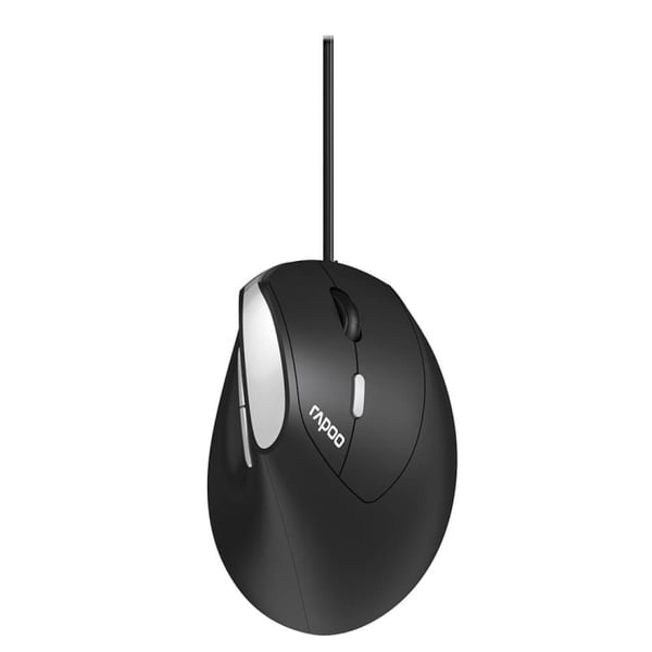 Rapoo Mus EV200 USB Wired Optisk Sort