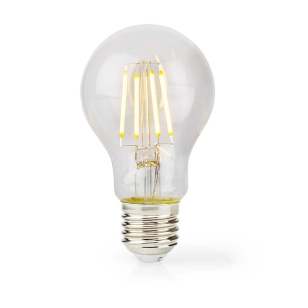 Nedis LED lyspære E27 | A60 | 4 W | 470 lm | 2700 K | Varm Hvit | Retro Style | 1 stk
