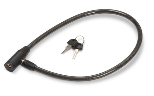 Cykellås Basic wire 10x650 mm 1/25/50