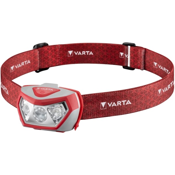 Varta Outdoor Sports H20 Pro hodelykt 200 lm rød