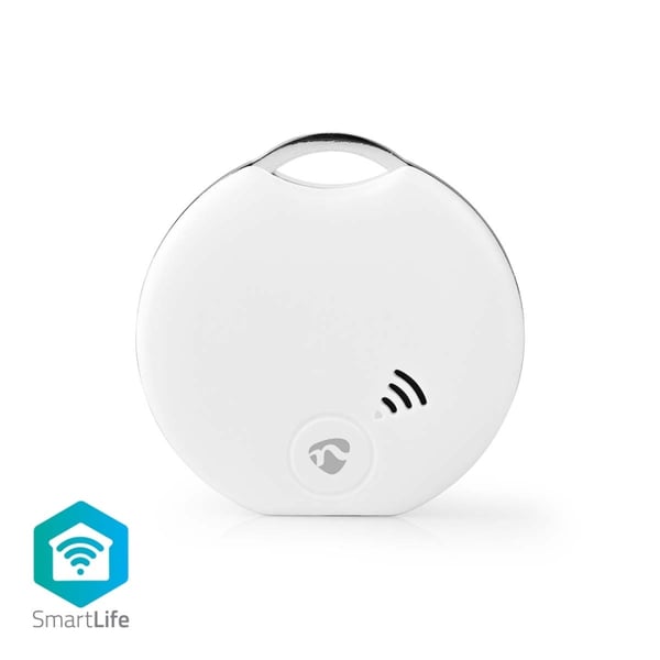 Nedis SmartLife Nøglefinder | Batteri | 1x CR2032 | Bluetooth® version: 4.0 | Batteri levetid op til: 1 År | Hvid | 1 stk
