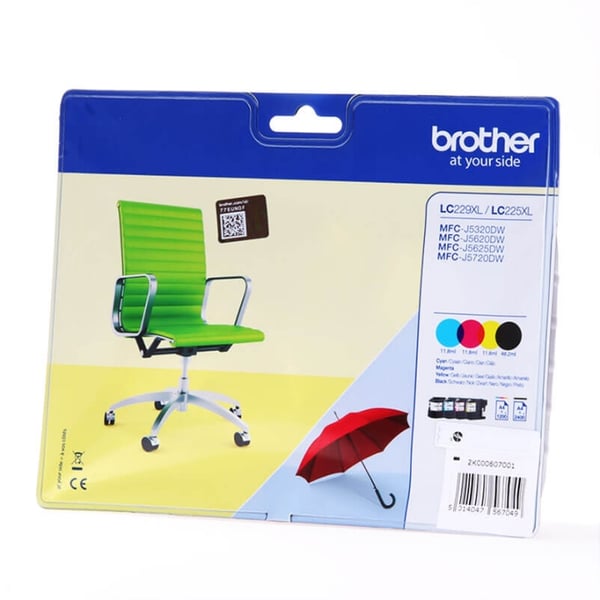 Brother Musteet LC229XLVALBPDR LC-229XL Multipack