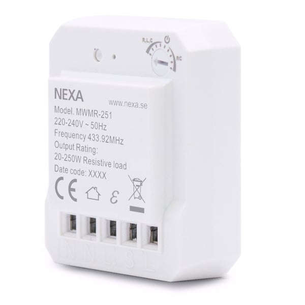 Nexa MWMR-251 Dimmer for strømforsyning Nexa MWMR-251 Dimmer for strømforsyning