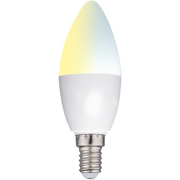 Alpina WiFi Smart E14 LED varm/kold hvid 4,9W 470 lm Alpina WiFi Smart E14 LED varm/kold hvid 4,9W 470 lm