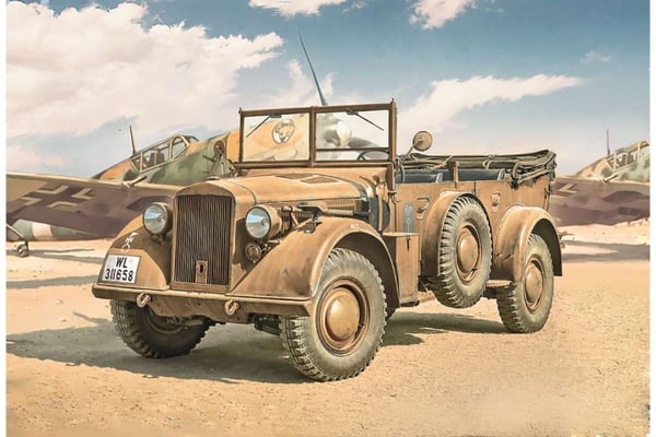 ITALERI 1:35 Kfz. Horch 901 typ 40 Frühe Ausf.