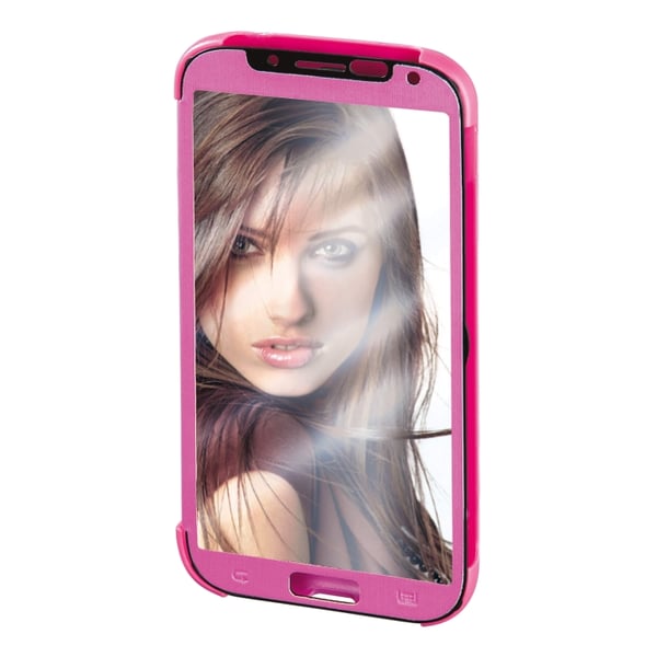 Hama Samsung S5 Booklet Mirror Rosa med Touchvindu