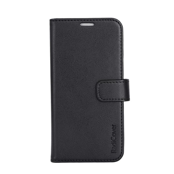 Radicover Mobildeksel Strålingsbeskyttelse PU MagS RFID Svart - iPhone 15