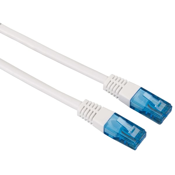 HAMA Verkkojohto CAT6 UTP Bulk 5m Valkoinen