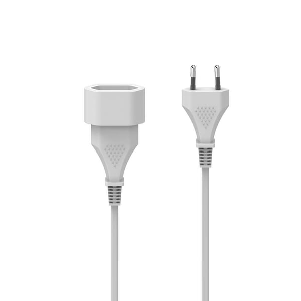 Hama Forlengelseskabel Eurokontakt Hvit 5.0m