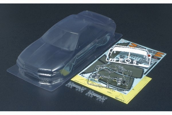 Tamiya 1/10 skala R/C Skyline GT-R R32 karosseridelsett