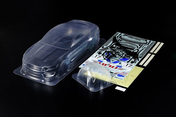 TAMIYA 1/10 Scale R/C Ford Mustang GT4 Body Parts Set