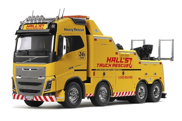 TAMIYA 1/14 Volvo FH16 8x4 Tow Truck Globetrotter 750