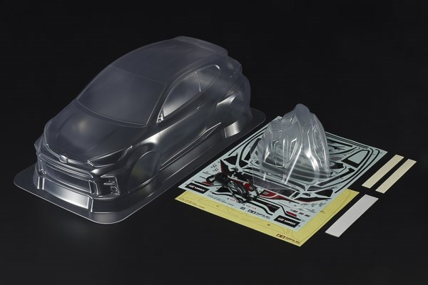 Tamiya 1/10 skala R/C TOYOTA GR Yaris karosseridelsett