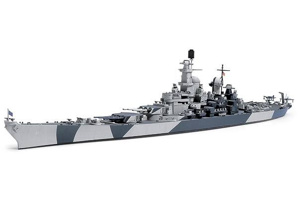 Tamiya 1/700 U.S. slagskip Iowa