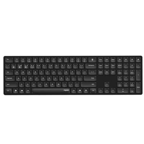 Rapoo Tastatur E8020 Multi-Mode Trådløst Ultratynt