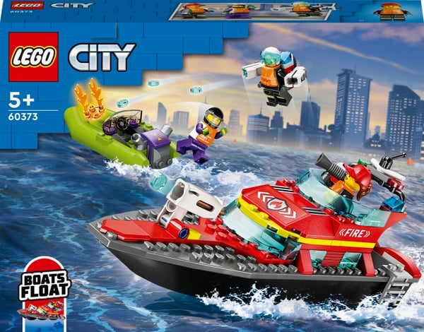 LEGO City Fire 60373 - Fire Rescue Boat