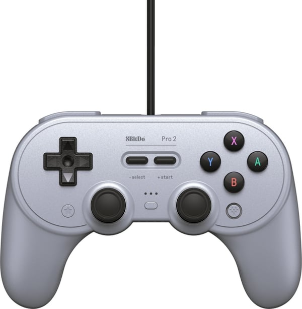 8BitDo Pro 2 Wired Gray Edition -peliohjain Switch / PC