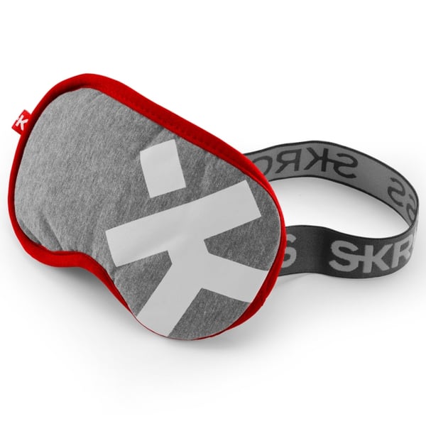 SKROSS Sovmask Delux Ljusgrå